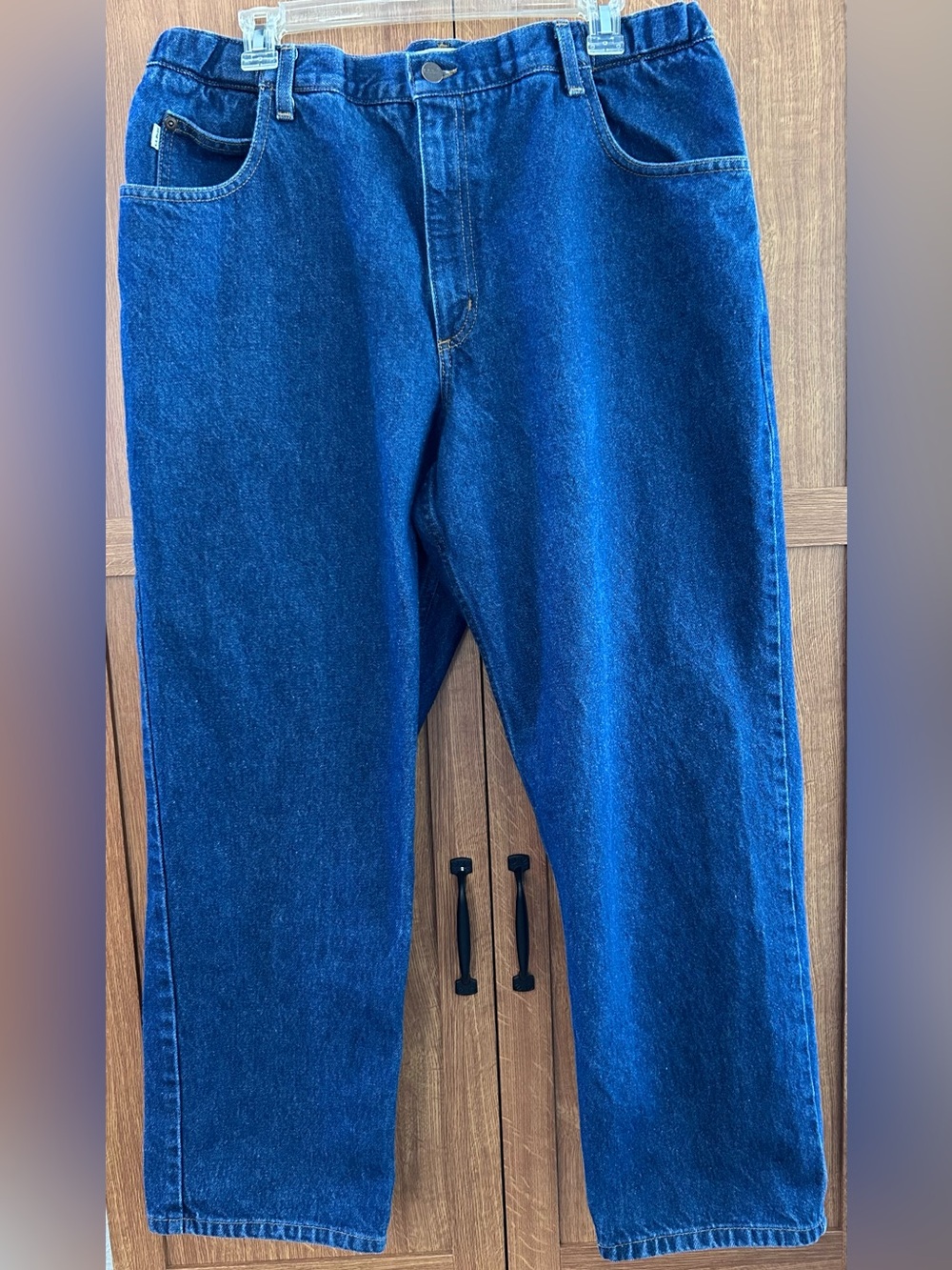 L.L. Bean Men's Comfort Waist Straight-Leg Jeans